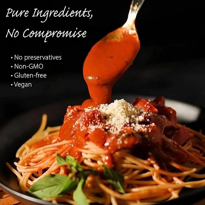 ChefMel’s Spicy Sicilian-Style Pasta Sauce - Bold &amp Sweet Marinara with a Fiery Chili Kick - Handcrafted Italian Tomato Sauce - Gluten-Free - Gourmet Flavor for Pasta Pizza &amp More - 24oz Jar