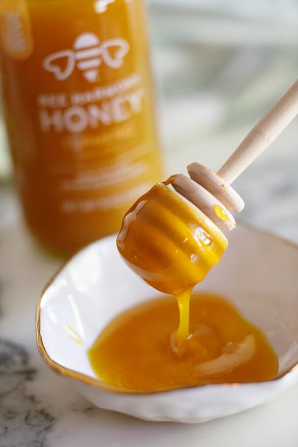 Bee Harmony Turmeric Infused Honey 12 OZ Pack of 2