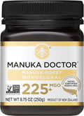Manuka Doctor - MGO 225+ Manuka Honey Monofloral 100% Pure New Zealand Honey. Certified. Guaranteed. Raw. Non-GMO (8.75 oz)