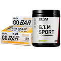 BARE PERFORMANCE NUTRITION BPN Go Bar &amp G.1.M Sport Lemon Lime Bundle