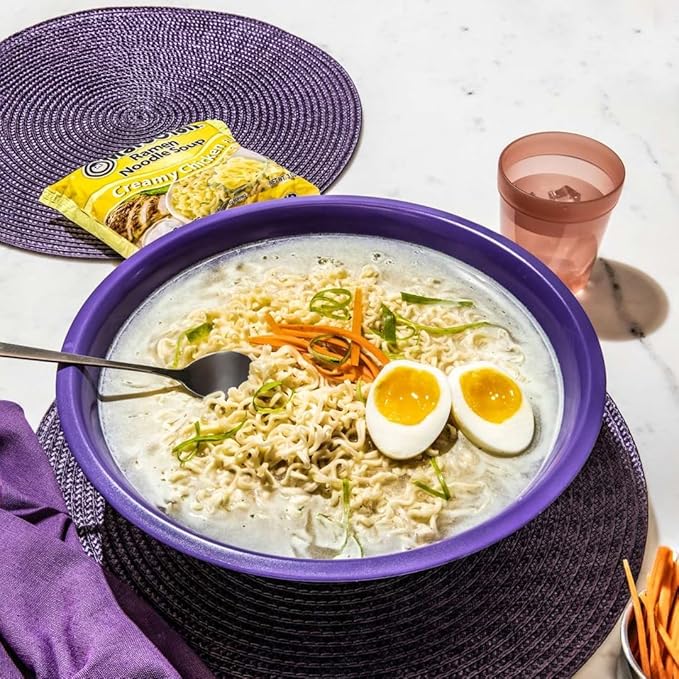Jae's Warehouse Creamy Chicken Noodles Ramen Flavor includes 1 case (24 packs of ramen) 3 oz packs. Ready to Cook &amp Eat Snack Breakfast Home Kitchen Pantry Staple College Gift~Includes Jaes Tote