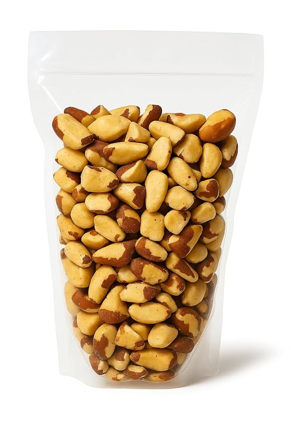 Raw Broken Brazil Nuts 3 lbs (48oz) – Premium Wild Harvested High Selenium Batch Tested Peanut &amp Gluten Free Non-GMO Kosher Resealable Bag