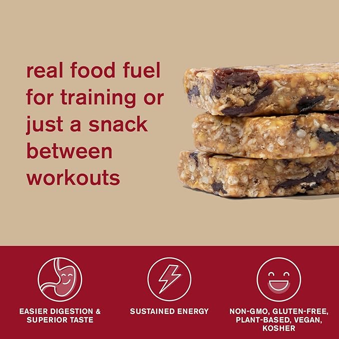 Skratch Labs Energy Bar | Variety Pack (12 Pack) | Plant Based Healthy Snack | Low Sugar Plant Protein Ancient Grains | Non-GMO Gluten Free Soy Free Vegan Kosher