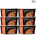 Snapdragon Laksa Curry Instant Noodle Bowls | Coconut Curry Flavor with Rice Noodles | Gluten-Free | No MSG Added | 2.1 oz (6 Pack)