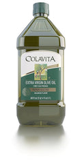 Premium Selection Extra Virgin Olive Oil 68 Oz - First Cold Pressed Ideal for Roasting Baking Dressings - Imported from Italy by Colavita