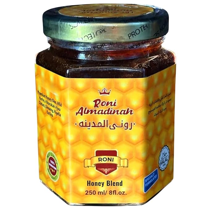 Roni Almadinah Natural Honey Blend 250 ml / 8 oz