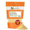 Kevala Nutritional Yeast - Premium Non Fortified Powder for Vegan Cooking Product of USA Seasoning with a Cheesy Flavor Dry Yeast With No Added Salt for Everyday Vegan Food Nutrition 1.5 lb