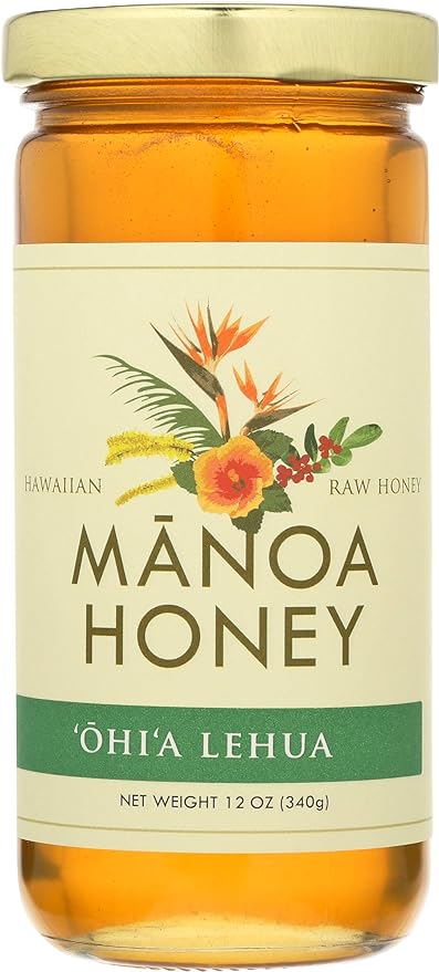 Manoa Honey Company Honey Ohia Lehua 12 Ounce