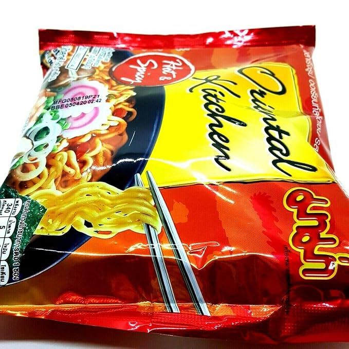 Oriental Kitchen Hot &amp Spicy Flavour Quick Cook Thai-MAMA Big Pack Instant Noodles Soup (Pack of 3)