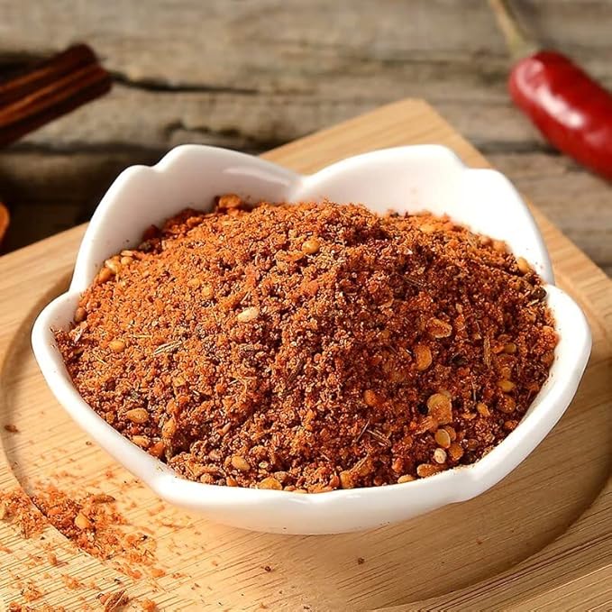 易厨食代 川味烧烤料 Barbecue seasoning Authentic Chinese barbecue seasoning Spicy taste Mixed spices Suitable for Chinese barbecue hot pot 185g* bottle /6.53oz* bottle