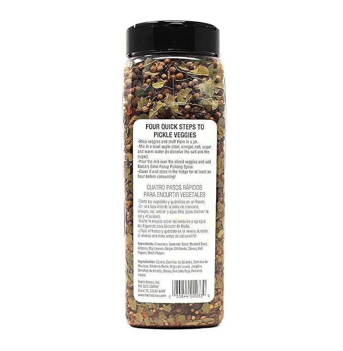 Badia Extra Fancy Pickling Spice 13 oz (Pack of 6) - Fragrant Mixture of Premium Spices