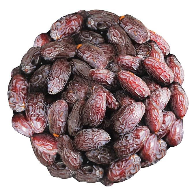Premium Medjool Dates 2 lb | Extra Large Soft &amp Juicy | Fresh Sweet Whole Dates in Resealable Bag