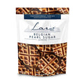 Lars Own Professional Series Belgian Large Pearl Sugar – 1-Pack 2.5-lb Resealable Bag – Large Crystals for Caramelization in Liège Waffles