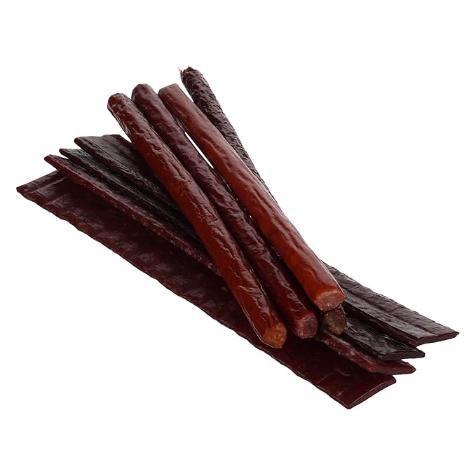 Buffalo Bob's Exotic Jerky Set- Staff Favorite 20 Piece Assortment: Alligator Buffalo Venison Wild Boar Duck Elk - BBQ Cajun Peppered Teriyaki