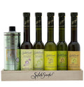 Salute Santé! Infused &amp Cold Pressed Grapeseed Oil Gift Set – 6 Premium Varietal Oils for Cooking Dipping Finishing &amp Salads – Healthy Non-GMO Vegan Gourmet Pantry Essentials Perfect Foo