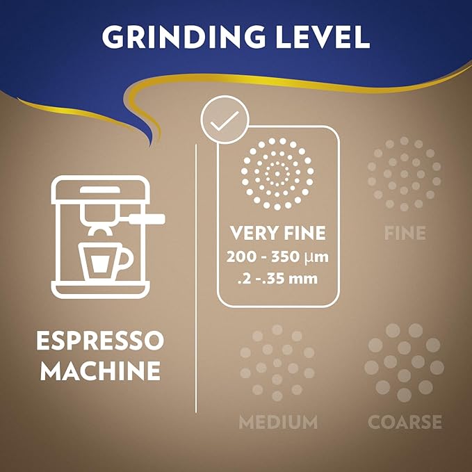 Lavazza Super Crema Whole Bean Coffee Medium Espresso Roast Arabica and Robusta Blend 2.2 lb Bag (Pack of 2)