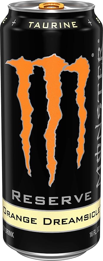 Monster Energy Reserve Orange Dreamsicle Energy Drink 16 Ounce | Pack of 15