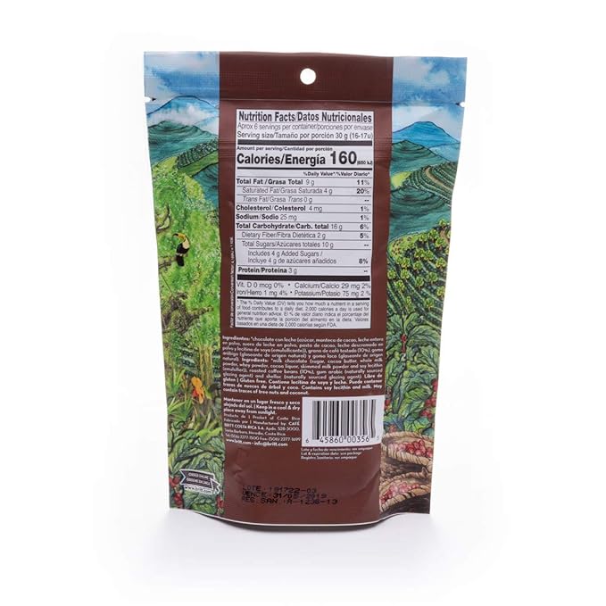 Cafe Britt® Chocolates – Gourmet Chocolate-covered Arabica Coffee Beans (Dark Milk and White Chocolate) (3 Pack) (6 oz) Gluten Free No Artificial Ingredients No Trans Fat Costa Rican Product