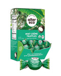 Alter Eco | Mint Creme Truffles | 58% Pure Dark Cocoa Fair Trade Organic Non-GMO Gluten Free Dark Chocolate Truffles | 60 Truffles