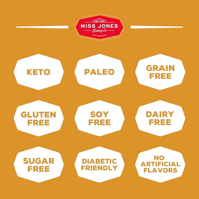 Generic Miss J.ones Baking Co - Cornbread Mix Keto Gluten Free 7.4 oz (Pack of 6)