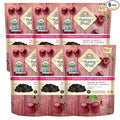 Sunny Fruit Soft Organic Dried Tart Cherries - 6 Bags (30 Individual Portion Packs) | No Preservatives | Healthy Convenient Snack Packs | ORGANIC NON-GMO VEGAN HALAL KOSHER