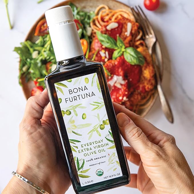Everyday Organic Olive Oil From Sicily 500 ml 100% Italian Extra Virgin Olive Oil