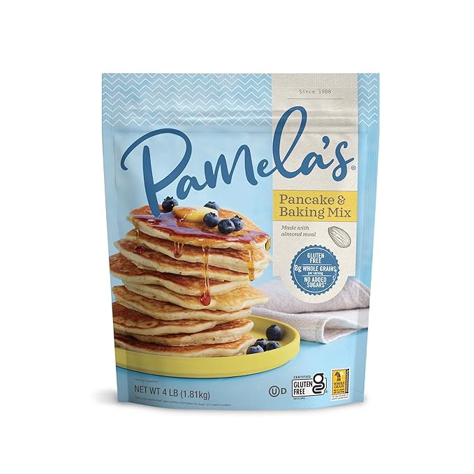 Pamelas Mix Pancake Baking Wf Gf