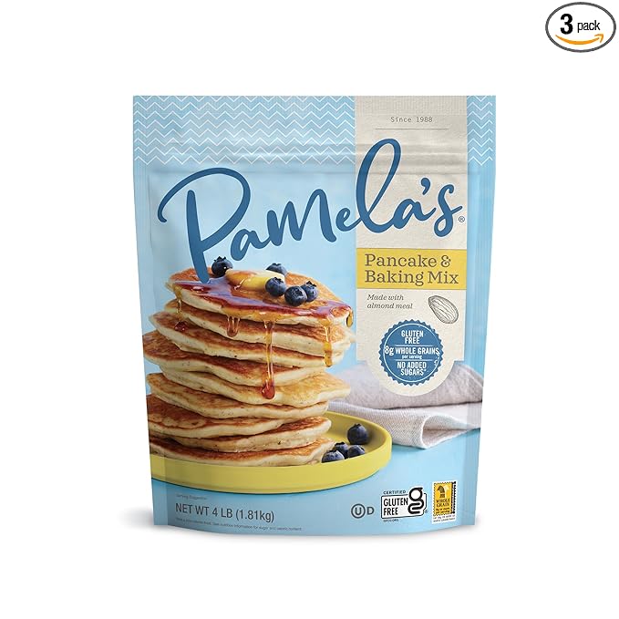 Pamelas Mix Pancake Baking Wf Gf