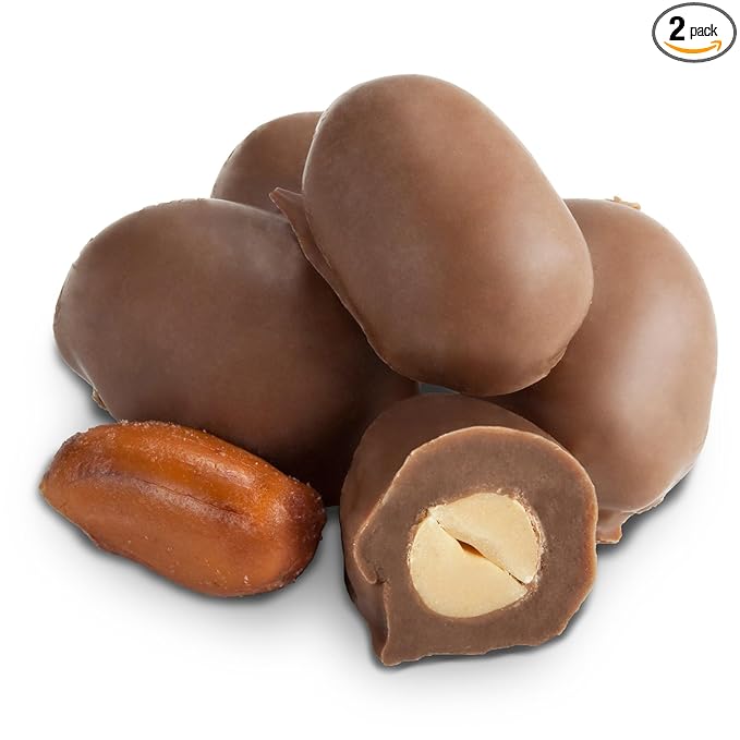 Arndts Fudgery Premium Milk Chocolate Double Dipped Peanuts (2-13 oz. Bags)