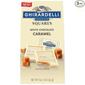 Ghirardelli White Chocolate Caramel Candy 5 Ounce Pack of 3