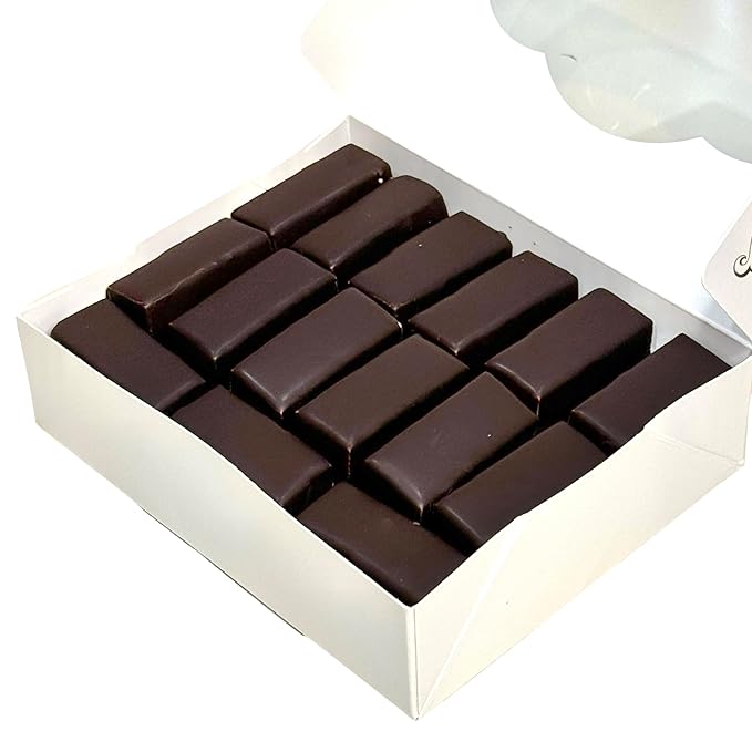 Bird Milk Candies Airy Souffle Coated in Dark Chocolate by Helen Bakery Handcrafted in Small Batches 30 pcs per pack 20 oz | 566 g (pack of 2)