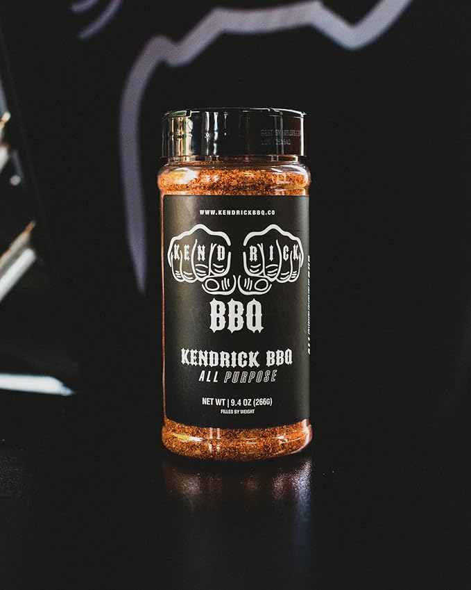 Kendrick BBQ - All Purpose Rub 9.4 oz Pack of 1 - Low Sodium - No MSG - Gluten FREE