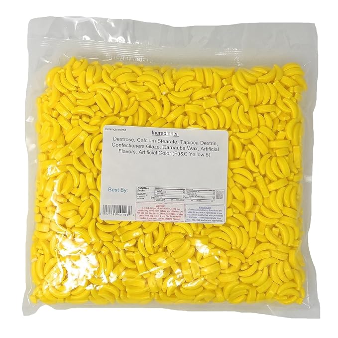 YANKEEETRADERS Bananarama Banana Flavored Candy 2 Pound