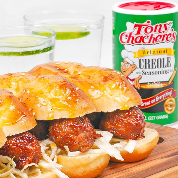 Tony Chachere Seasoning Blends Original Creole 17 Ounce Pack of 3