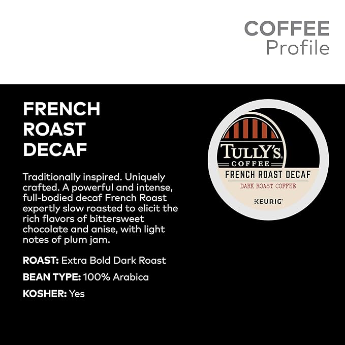 Tully's Coffee House Blend 24-Count K-Cups for Keurig Brewers (Pack of 2)