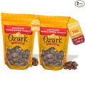 OZARK NUT ROASTERS Double Dipped Chocolate Peanuts Flavored Snack Nuts World-Class Gourmet Candied Peanuts Resealable Pack of 2 (16 oz)
