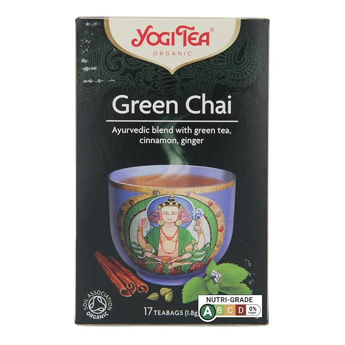 YOGI TEA Organic Green Chai Tea 17 CT