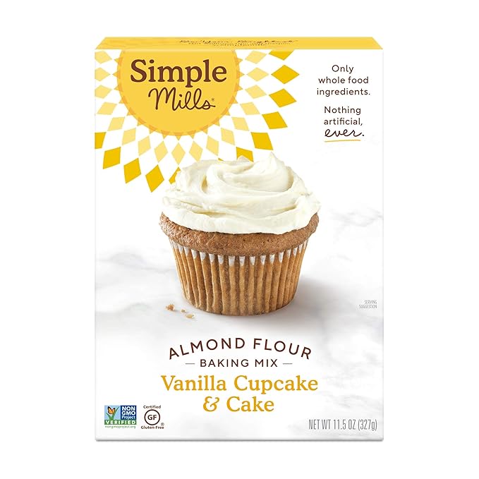 Simple Mills Almond Flour Cookies and Baking Mix Bundle (3 Boxes)