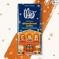Theo Chocolate Holiday Gingerbread Toffee Organic Dark Chocolate Bar 70% Cacao 6 Pack | Fair Trade