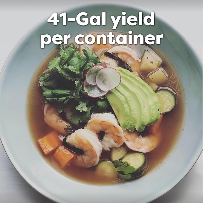 Knorr Professional Caldo de Camaron Shrimp Bouillon with Shrimp Flavor Granulated Base Bouillon as a Base Marinade Flavor Enhancer Shelf Stable Convenience 0g Trans Fat 4.4 lbs (Pack of 4)