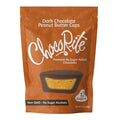 ChocoRite Dark Chocolate Peanut Butter Cups | No Added Sugar | Gluten Free Soy Free Non-GMO | No Sugar Alcohols | Pack of 6 Pouches