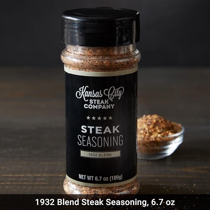 The Ultimate Seasoning Trio with 1 Kansas City Steak Original 6.5 oz 1 1932 Blend 6.7 oz and 1 Signature Blend All Purpose Seasoning 7.6 oz from Kansas City Steak Company