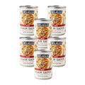 DeLallo Italian Red Clam Sauce 10.5 Ounce Can 6 Pack Made with Fresh Sea Clams Dairy Free