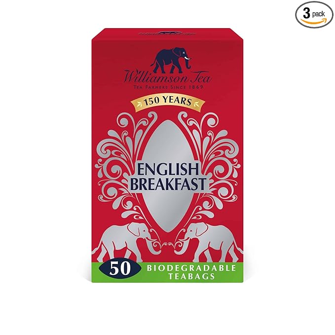 Williamson English Breakfast Tea - 50ct - 3 Pack