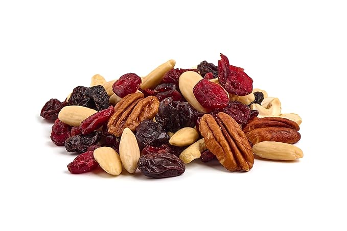 We Got Nuts Trail Mix Premium Blend with Almonds Cashews Cranberries RaisinsFilberts and Walnuts Kosher Certified 3 lb Resealable Bag