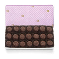 See's Candies 1lb Dark Bordeaux Lavender Wrap