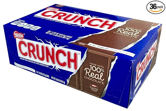 36 Bars of Nestle Crunch