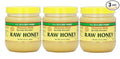 YS Organic Bee Farms Healthy Honey (Raw) 14 oz. Pack of 3 Packed By ILIOS