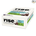 Rise Pea Protein Bar - Chocolately Coconut | Breakfast Bar &amp Protein Snack 15g Protein Just 5 Whole Food Ingredients Non-GMO Gluten-Free Soy Free