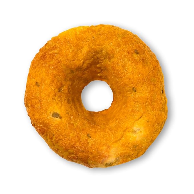 Just Bagels Cheddar Jalapeno Bagels - 8 Packs Of 6 Bagels Per Pack - 48 Total Non-GMO